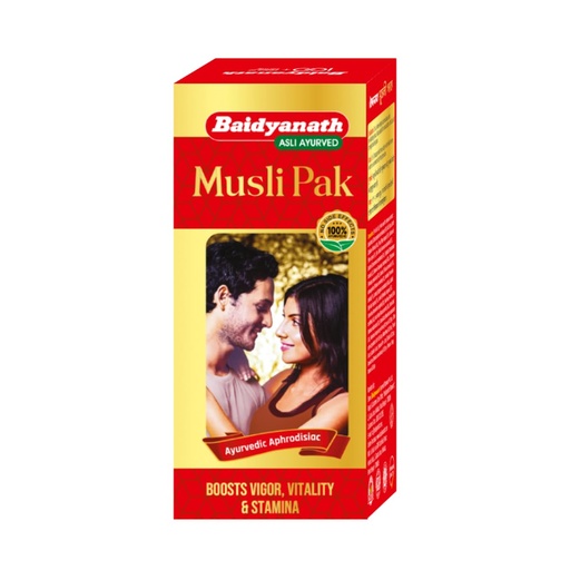 [BRSWIG36C4BGYHLG] Baidyanath Red Musli Pak - Made With Pure Safed Musli For Strength And Vitality - 250G Powder