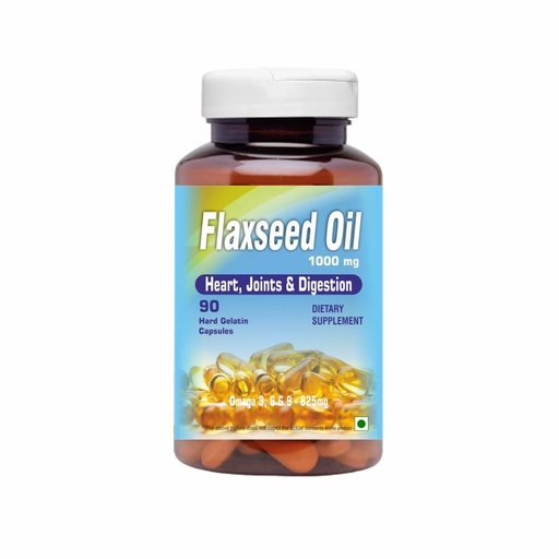 [BRSWYEIHBMPWC2DZ] Walpar Cold Pressed Organic Flaxseed Oil 1000mg Omega 3, 6, 9-90 Capsules (Pack of 1)