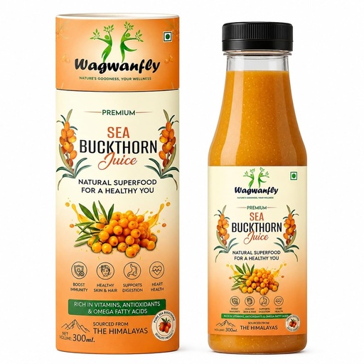 [BRSRY2QTOB6A4DQZ] Sea Buckthorn Juice, 300 ML, Pack of 1, For Men & Women