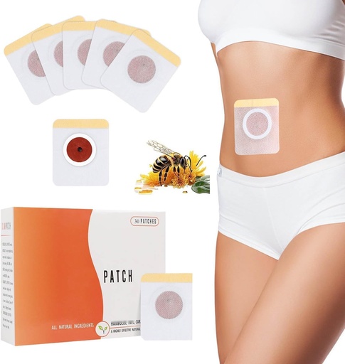 [BRSRGHD3CMNQEADD] Slim Patch – Natural Abdominal Weight Loss Patches – Traditional Botanical Infused Magnet Patches for Metabolism Support, Detox, and Body Contouring – For Men & Women