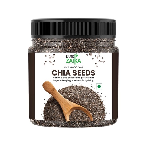 [BRSREAI2CJ6BAH3K] NUTRIZAIKA Raw Chia Seeds | Superfood for Weight Management & Energy 1kg