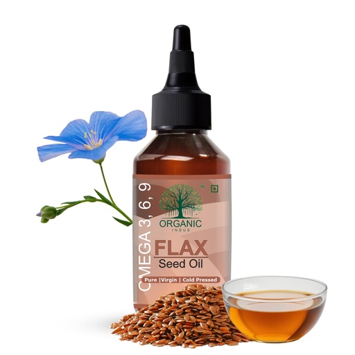 [BRSRE2QYBAAQEC3Z] Cold Pressed Flax Seed Oil (Alsi Oil) with Natural Omega 3 6 9 per Serving for Eating, Skin & Hair Care, health, and overall wellness | 30ml (Pack of 1)