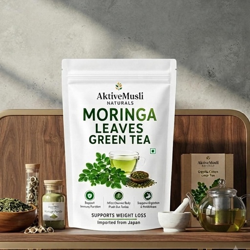 [BRSRYFIFCMMRSHTJ] Moringa Herbal Tea Detox Tea Rich in Antioxidants Stress Wellness Green Tea