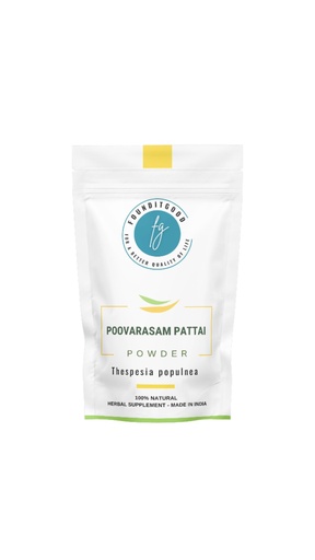 [BRSRG2YYB5YWK3L2] Poovarasam Pattai Powder – Herbal Thespesia Populnea Bark