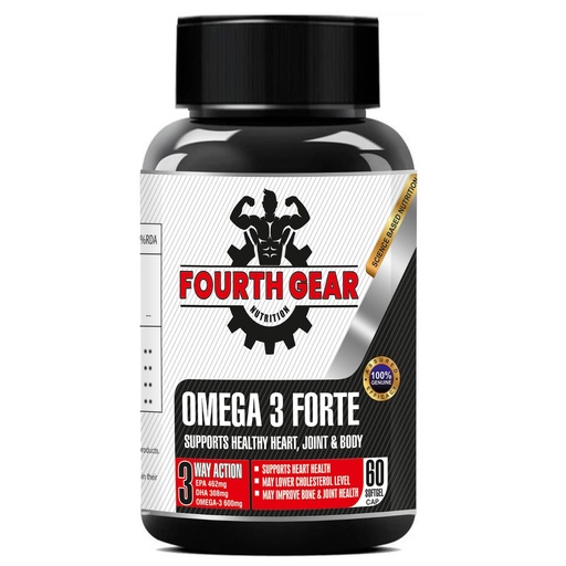 [BRSRAEDYCAMGE23X] Fish Oil Softgels Capsules | 600mg Omega 3 With EPA and DHA | Supports Heart, Bone And Joint Health | Nutritional Supplement For Men And Women | 60 Capsules | Pack Of 1