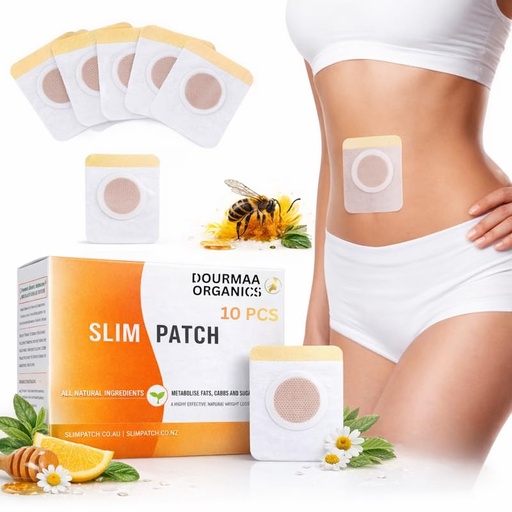 [BRSRGGD4PMCB4G3H] Herbal Slim Patchs for Weight Loss, Natural Fat Burner Slimming Patch for Women Belly Fat 10 Pcs