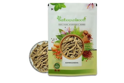 [BRSWYBLYCAMAMFLF] IndianJadiBooti Pure Ashwagandha Root | Raw Withania Somnifera for Adaptogenic Balance, Core Vitality, Stress Relief & Restful Sleep 250g