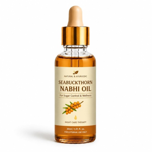[BRSRYFIFCMGRECT7] Sea Buckthorn Berry Oil with Natural Vitamin C & Omega 3, 6, 9-30ml