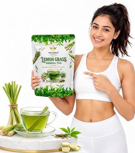 [BRSRY2QQOJ4AIGQV] Lemongrass Herbal Tea Leaves | Natural & Aromatic green tea