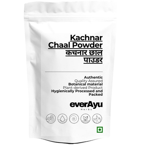 [BRSRGAD2DENQAGQ7] Kachnar Chhal Powder 50gm | Kachnaar Chaal | Kanchnar Bark Powder | Bauhinia Variegata | 100% Pure & Natural Herbal Powder | 50gm