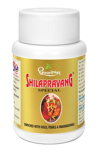 [BRSRABDQBYHGODLF] Dhootapapeshwar Shilapravang Special Tablets | Ayurvedic Solution for Strength, Stamina & Shukra Dhatu Support | Helps Attain Optimum Strength | Provides Energy & Overcomes Stress | 30 Tablets X Pack Of 1