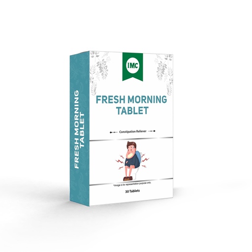 [BRSRGCTYOF7WAE3J] IMC Fresh Morning | Helps in treating constipation, irregularity & indigestion (30 Tablets)