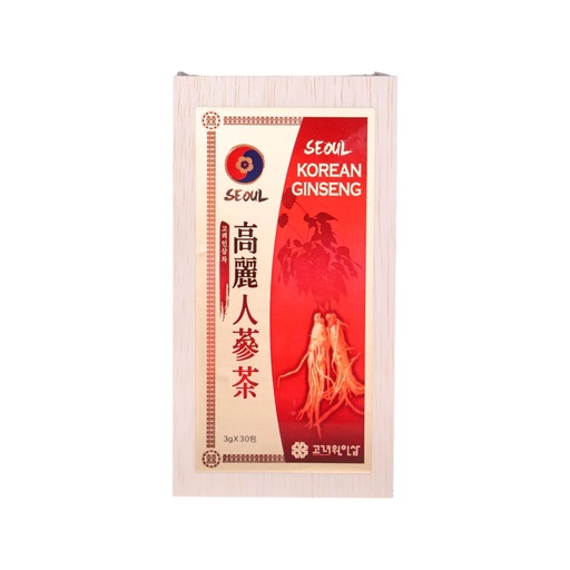 [BRSREALYBNYWMDTA] Seoul Korean Ginseng 150g (3g x 50 Sachets) | Authentic Korean Red Ginseng | Natural Energy, Immunity & Stamina Support 150gm
