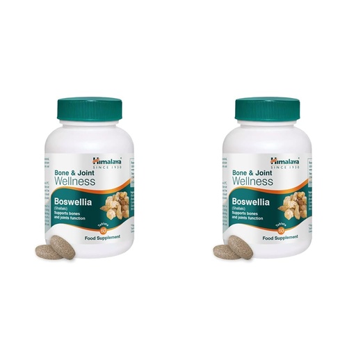 [BRSRAA35OQIRQELO] Himalaya Shallaki | Pain and inflammation | Tablets 60s | Bone and Joint Wellness (Pack of 2)