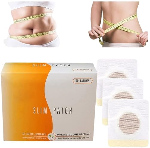 [BRSRGC35CAHQAYI7] CHAVIR ENTERPRISE Slim Patch Burning Fat Patches Hot Body Shaping Patch with Free Body Measuring Tape for Men and Women (10)