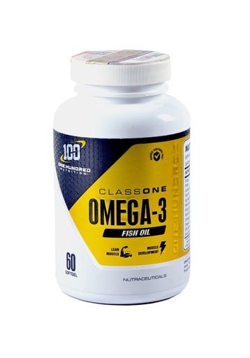 [BRSRAAYRCEPBAGQ2] Classone OMEGA-3 Fish Oil, 60 Servings (Combo pack) (1)
