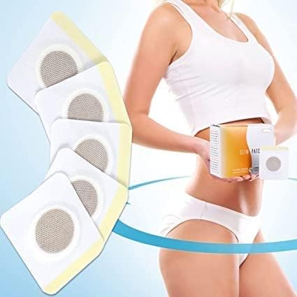 [BRSREGITOQCBYA3F] Slimming Patches for Weight Loss Kit, Fat Burning Weight Slimming Patch Navel Sticker Belly Slim Patch(Pack of 10)
