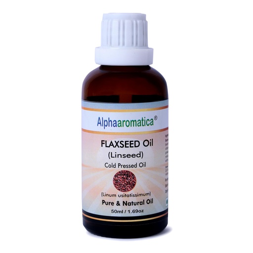 [BRSRGAICAQGWYA3B] Flaxseed Oil 50ml | Alsi ka Tel | 100% Pure and Natural | Aromatherapeutic