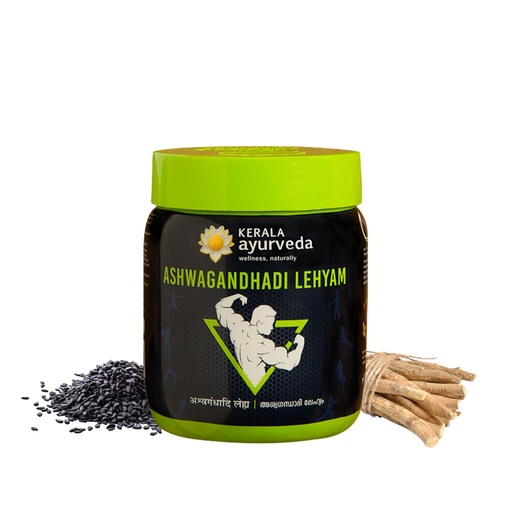 [BRSWGHYYOV5GCDIZ] Kerala Ayurveda Aswagandhadi Lehyam Stamina Booster & Stress Relief 500GM