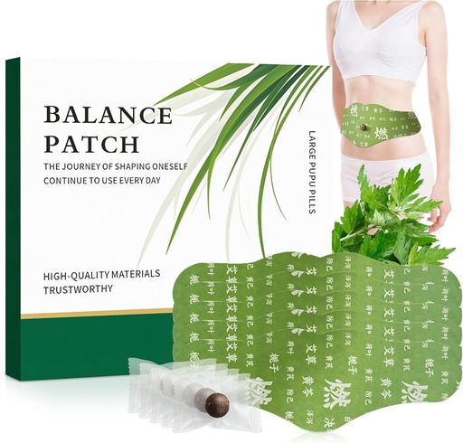 [BRSRYYANAEFBO2T7] Herbal Belly Button Balance Patch for Waist Care | Japanese Natural Slimming Sticker with Plant Based Ingredients, Secure Adhesive Wear & Easy Daily Wellness Support | Pack of 5