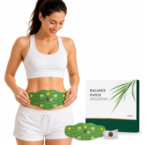 [BRSRYZT4CQOR63QU] Plant Based Belly Wellness Patch | Japanese Herbal Adhesive Sticker for Daily Body Support, Waist Comfort and Convenient Use, Pack of 5