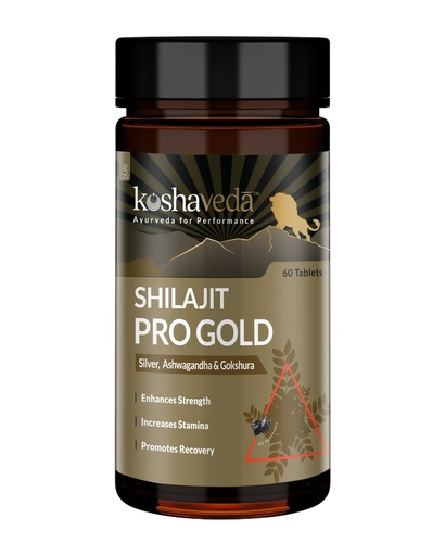 [BRSROBAHPIOQKCD2] Koshaveda Shilajit Pro Gold,60 Tablets