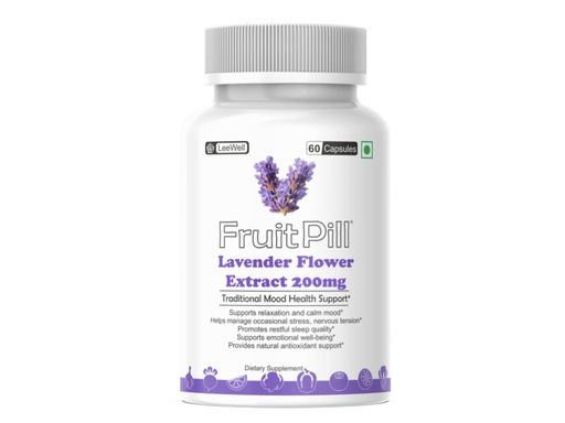 [BRSRGGQZBB6A4CDK] (LeeWell) Lavender Flower Extract 200mg Capsules, 60 Count