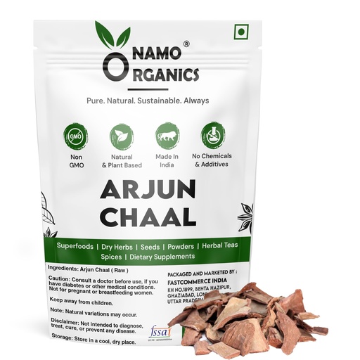 [BRSROZ3QCMMA2DL5] Namo - Arjun ki Chaal – 1 kg Arjuna Bark – To Support Heart Health & Promote Good Cholesterol | Ayurvedic Heart Health Support | Natural, Sun-Dried, Unprocessed |
