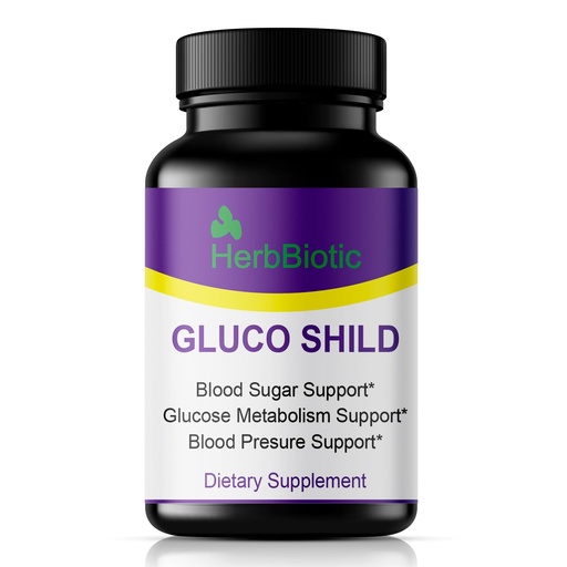 [BRSRECD5DIARA23G] Gluco Shild Sugar Balance Capsules | Herbal Diabetes Support Supplement for Glucose Metabolism & Insulin Health | With Gudmar, Karela, Haridra, Amla, Neem – 60 Capsules | gluco shield herb biotic