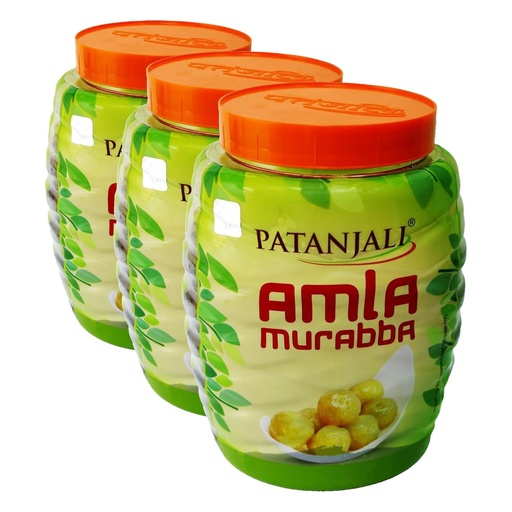 [BRSRYZY3A4BAE2TH] Patanjali Amla Murabba 1 kg (Pack of 3)