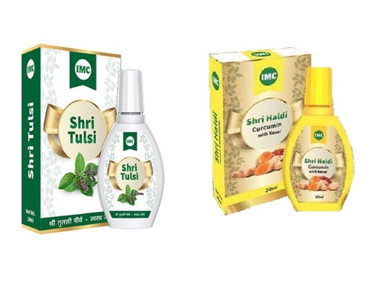 [BRSRMHALA5YWYCQV] Imc Shri Tulsi & Shri Haldi - Combo Of 2