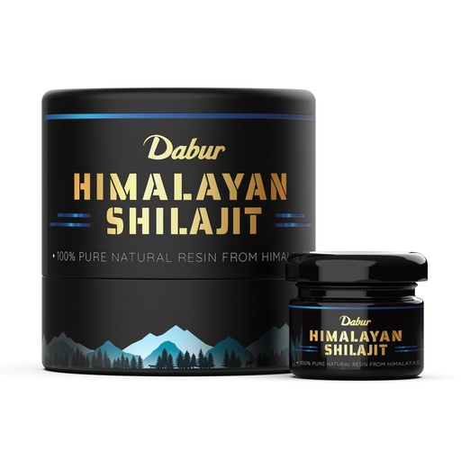 [BRSRMZT7CMDQAFDP] Dabur Himalayan Shilajit Resin – 15g | 500mg per Serving | Boosts Strength, Stamina & Muscle Growth | Shilajit for men |100% Ayurvedic Grade A Shilajit Sourced from the Himalayas (Up to 19,000 ft)