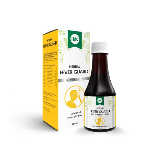 [BRSRGCT3OF6A4AIU] IMC Herbal Fever Guard | One-Stop Solution for All Fevers, Boosts Immunity (200 ml)