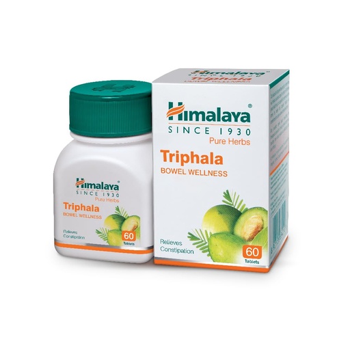 [BRSWIYA6BIDBODQ5] Himalaya Herbals Triphala - 60 Capsules