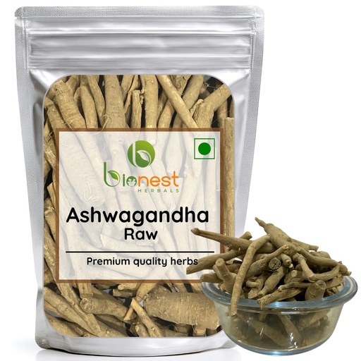 [BRSRYZA7A55WK3T4] Ashwagandha Roots (Raw) - 125g -Asgandh/Ginseng | For Stress, Energy, Strength - Raw Herb
