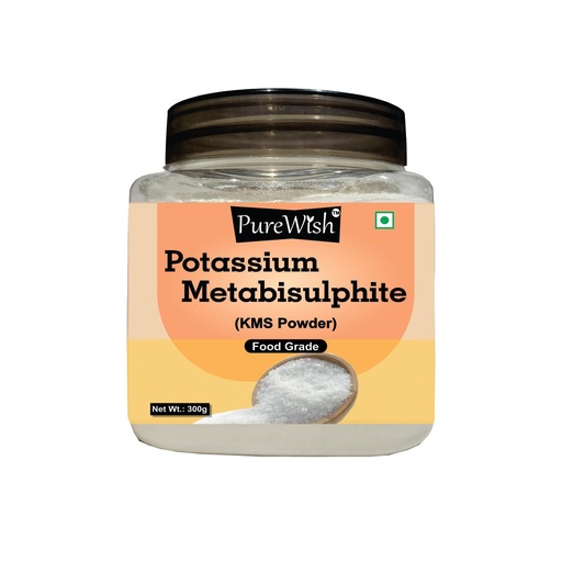 [BRSRAAI6CMBWKDL2] Potassium Metabisulphite | KMS Powder | food preservative, 300g