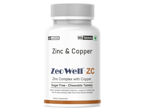 [BRSRGZTQCUDQKCI3] ZC (LeeWell) Zinc Copper Chewable Supplement, 90 Tablets