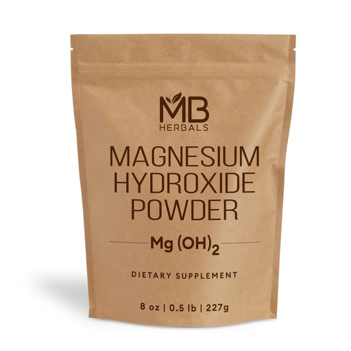 [BRSREYIZOV5WE33B] MB Herbals Magnesium Hydroxide Powder, 227g