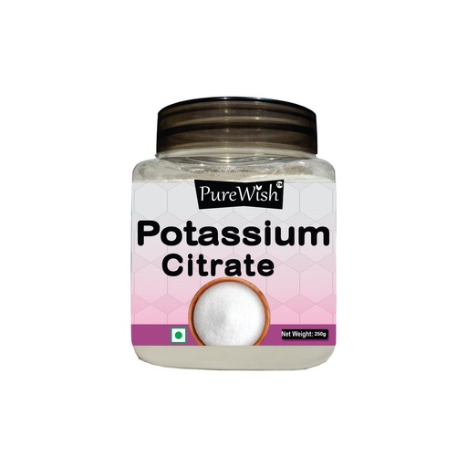 [BRSREGINAEDWYETF] Potassium Citrate Powder (Food Grade), 250g