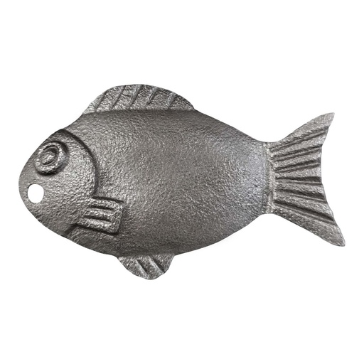 [BRSRGGQHAV6RQYI2] Ru-IronFin Natural Iron Fish Cooking Tool (Small Size – Pack of 1) | Reusable Cast Metal Fish for Cooking | Helps Increase Dietary Intake Naturally | Chemical-Free Supplement Alternative | Long-Lasting Kitchen Tool