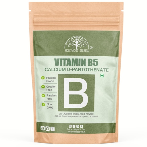 [BRSROZIKCFYWGGQ7] Pure Provitamin B5 Calcium D Pantothenate powder 50gm