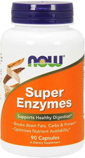 [BRSWIYYPOMNWG2TO] NOW Super Enzymes, 90 Capsules (Pack of 2)
