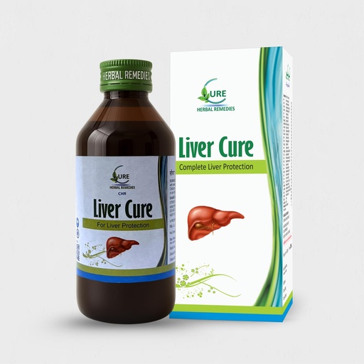 [BRSRAAT6OF5AADLA] Liver Cure Syrup - Natural Liver Detox Tonic | Enriched with Kasni, Arjuna & Kasondi – 500 ml