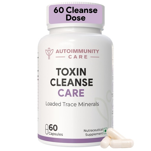 [BRSRAYY7CMIWMFLK] Autoimmunity Care: Toxin Cleanse Care - Advanced Detox Cleanse,Detoxification, Digestion, Powerful Binders, Heavy Metals Detox, Removes Toxins, Parasites, Infections & Microbial Debris | 60 Capsules