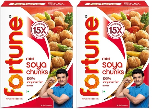 [BRSRYZAPDEAQKAYZ] Fortune Mini Chunks, 200 Grams / 225g (Weight may vary) (Pack of 2)