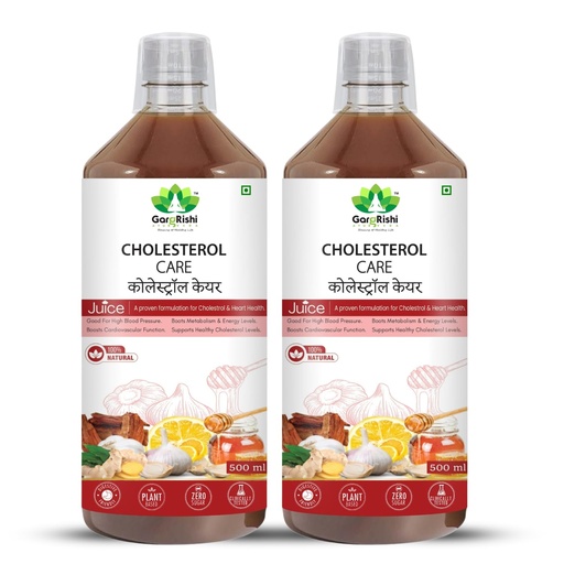 [BRSRABI2CQMAYGQ4] Gargrishi Cholesterol Care Juice 1000ml for Balanced Lifestyle Natural