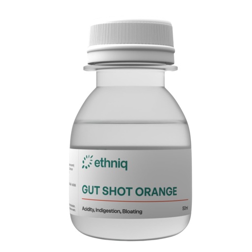 [BRSRE2T5O4IR4HTZ] Ethniq Gut Shots | Clinically Proven Herbal Digestive Shots |Instant Relief from Acidity, Bloating, Gas, Constipation|Pudina, Ajwain, Saunf & Jeera | 4 Flavours | Travel-Friendly Pack of 12 | Ease on the go | 50ml Each