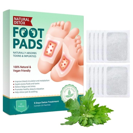 [BRSRGGA5OQFRYYDA] Herbal And Gentle Ingredient Ginger Detox Foot Patches – for Pain Relief & Relaxation, South Moon Style Footpad for Women & Men, Slim Detox Foot Patch for Overnight Use (Foot Pads Patches)