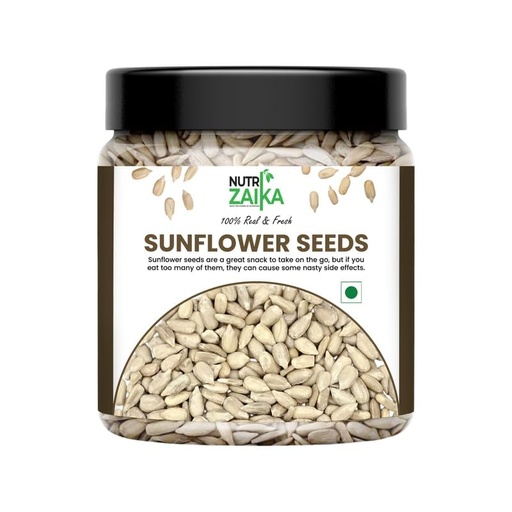 [BRSRYYAFCMIR4FDF] NUTRIZAIKA Premium Raw Sunflower Seeds for Eating 500g - Protein, Fibre and Antioxidants Rich Superfood for Heart Health, Immune Support, Healthy Diet Snack