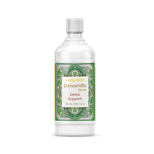 [BRSWYCAHBN5AYG3X] Herbal Hills Detoxhills Herbal Shots, 500 ML, | Supports Daily Detox & Liver Cleanse | Ayurvedic Herbal Juice For Digestion, Gut Health & Toxin Removal | With Triphala, Aloe Vera & Wheatgrass (Pack of 1)